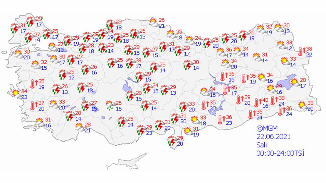 Haftanın ilk günü Meteoroloji'den son dakika  uyarısı: Kuvvetli sağanak yağış geliyor 7